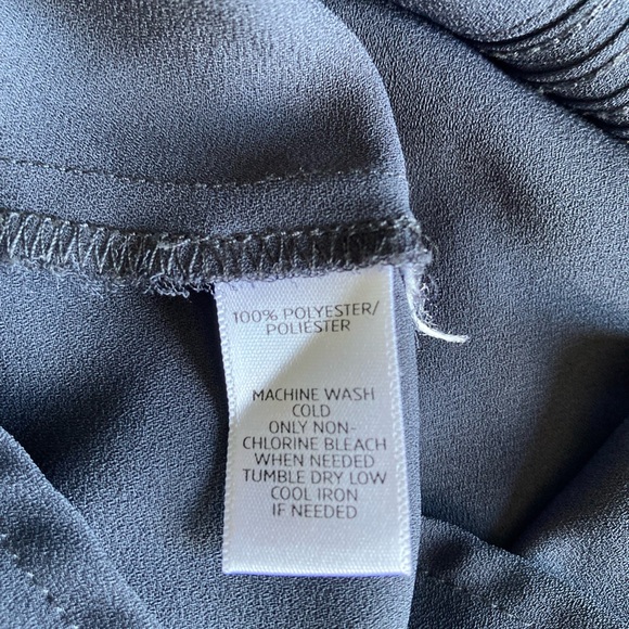 Loft Charcoal Grey Blouse - Picture 4 of 4